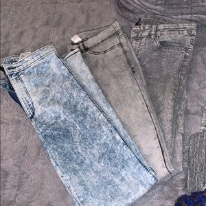 Skinny leg jeans bundle